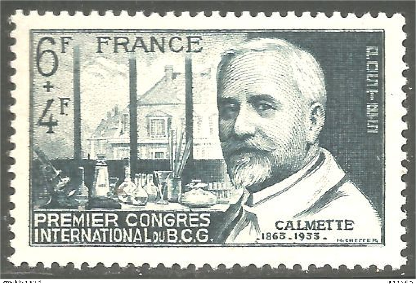 338 France Yv 814 Calmette Vaccin BCG Vaccine MNH ** Neuf SC (814-1e) - Apotheek