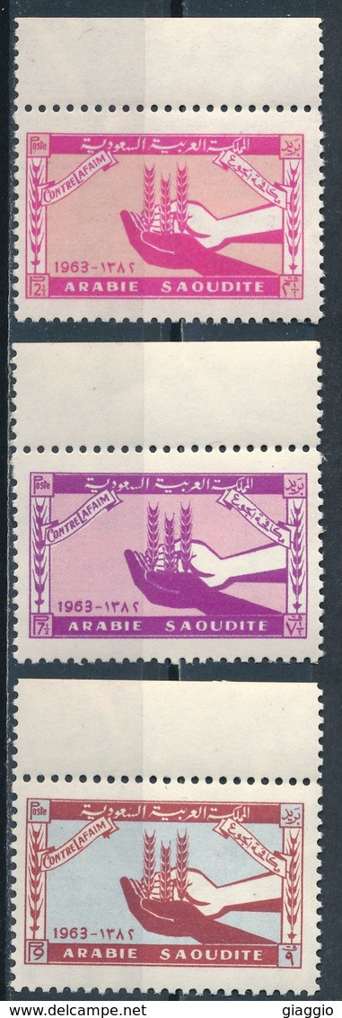 °°° SAUDI ARABIA - Y&T N°223/225 - 1963 MNH °°° - Arabie Saoudite