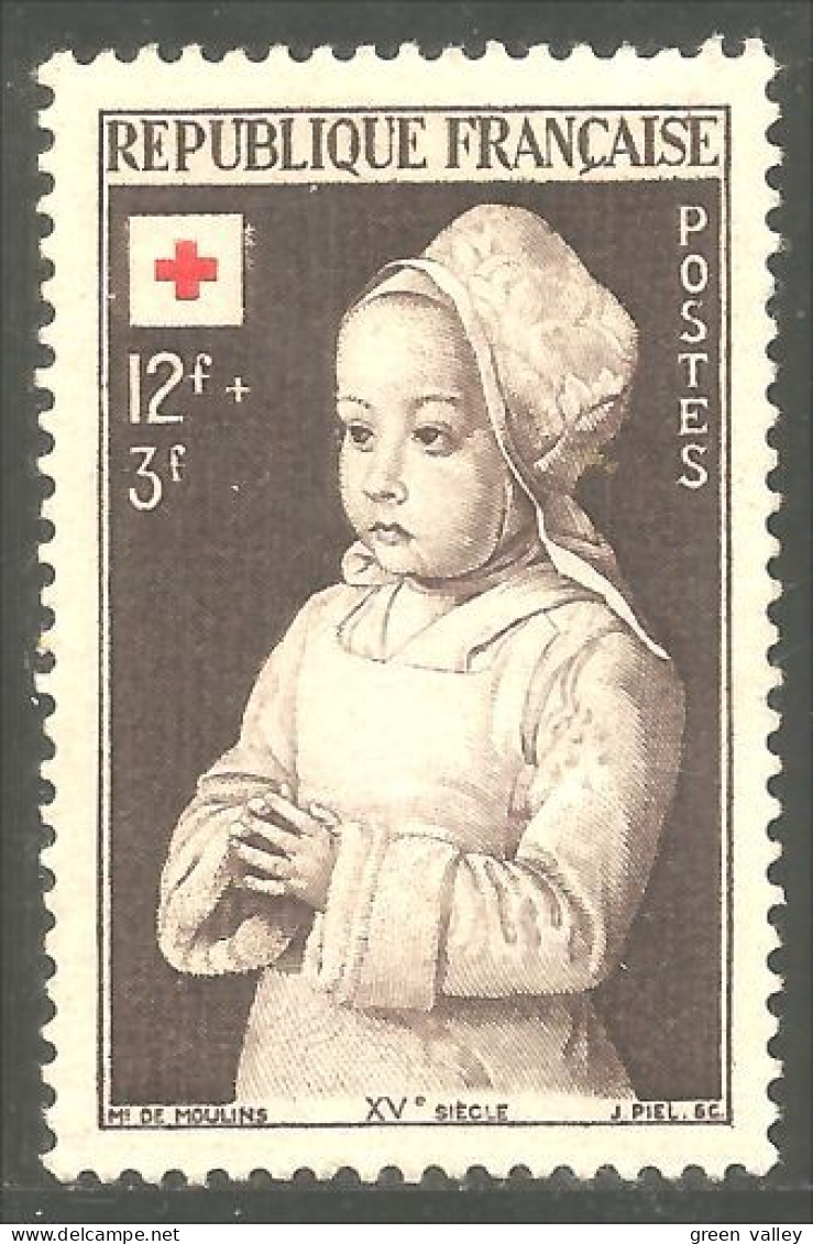 339 France Yv 914 Enfant Child Prière Praying Maitre Moulins MNH ** Neuf SC (914-1a) - Sonstige & Ohne Zuordnung