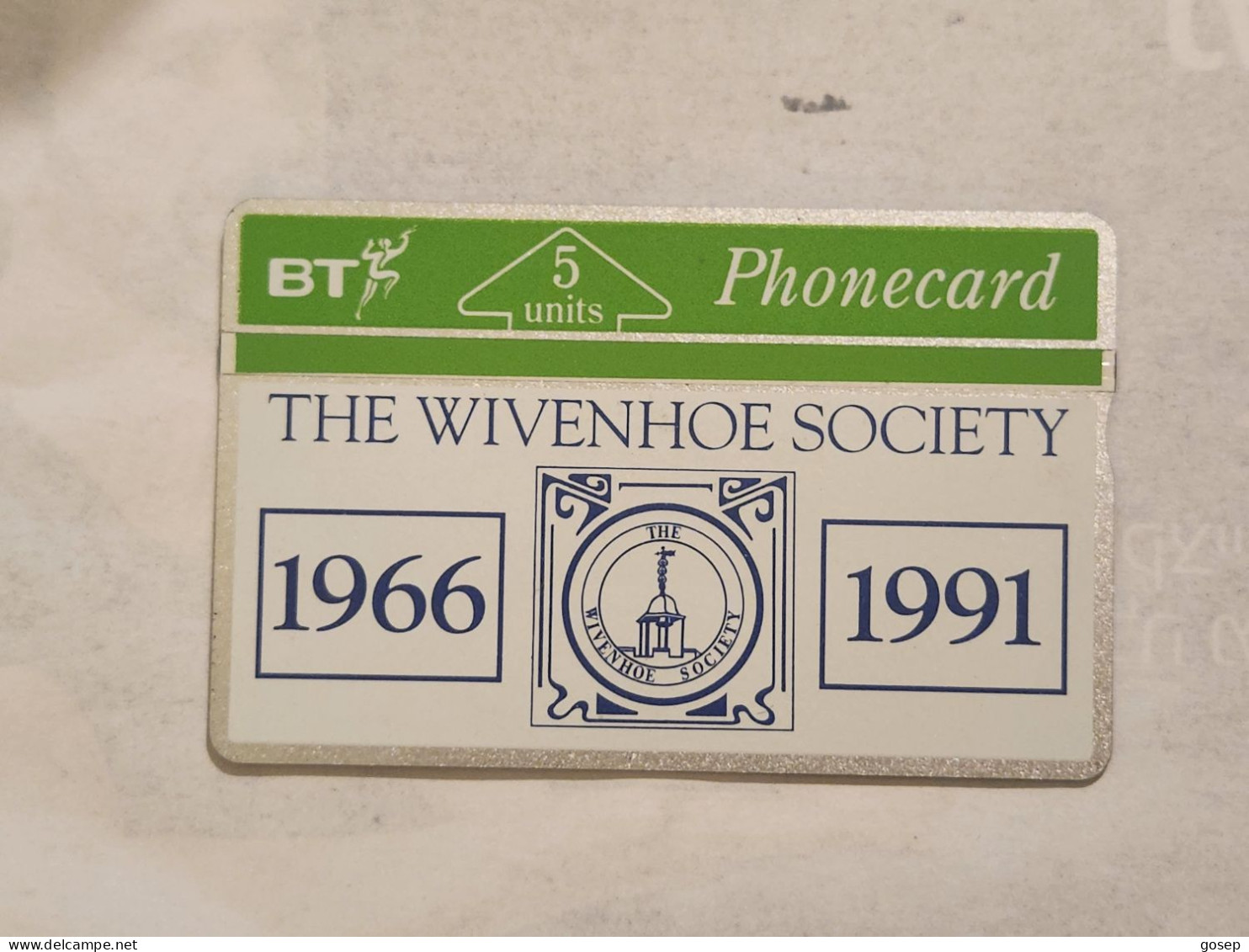 United Kingdom-(BTG-014)-THE WIVENHOE SOCIETY-(15)(5units)(132H10171)(tirage-500)(price Cataloge-7.00£-mint) - BT Edición General