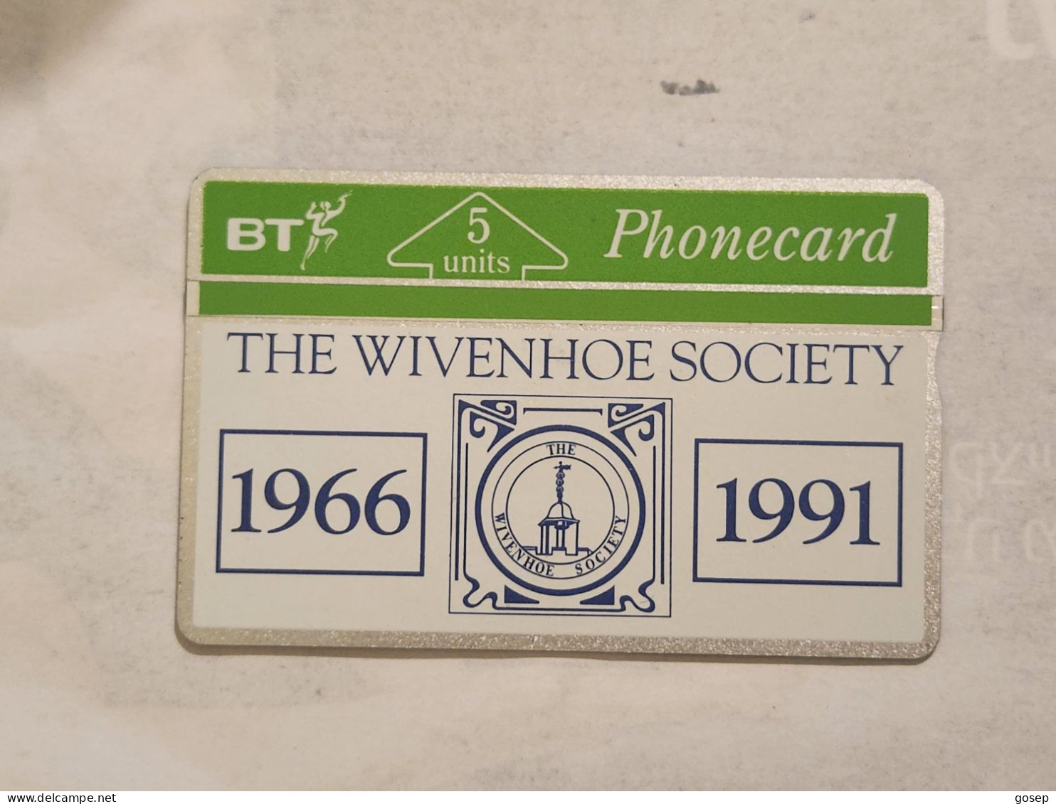 United Kingdom-(BTG-014)-THE WIVENHOE SOCIETY-(18)(5units)(132H10286)(tirage-500)(price Cataloge-7.00£-mint) - BT General Issues