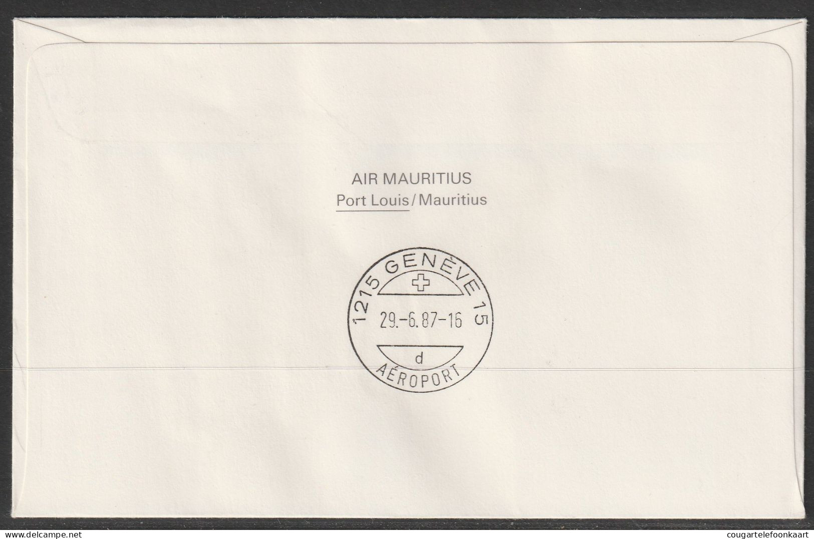 1987, Air Mauritius, Erstflug, Port Louis - Genf - Mauritius (1968-...)