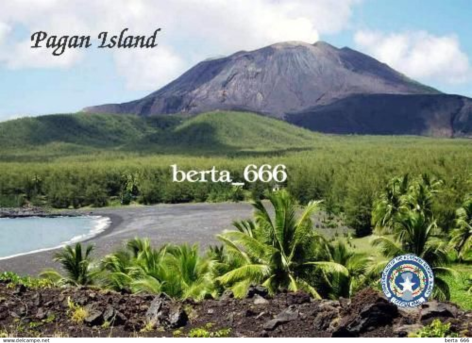 Northern Mariana Islands Pagan Island New Postcard - Marianen