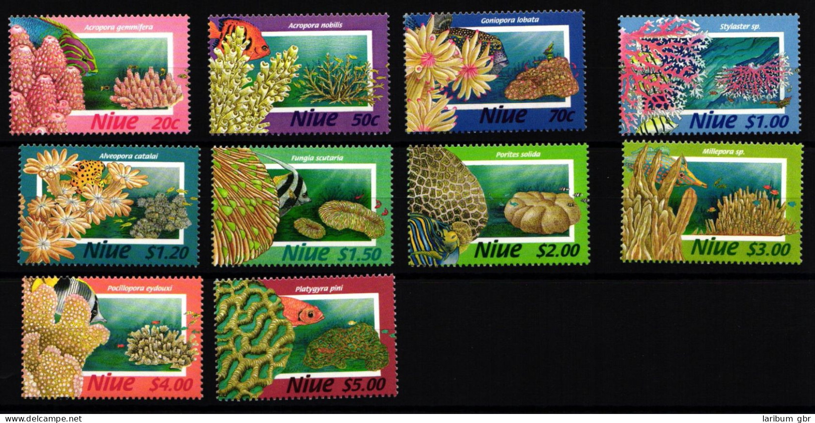 Niue 869-878 Postfrisch Meeresfauna #JW017 - Niue