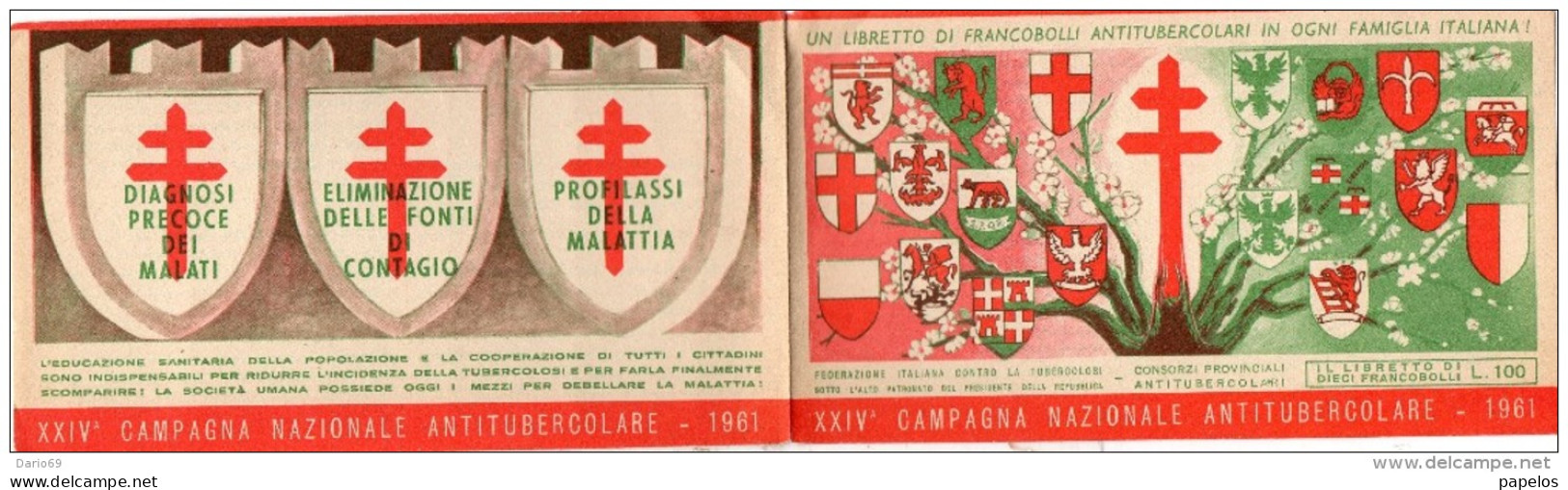 1961   XXIV  CAMPAGNA NAZIONALE ANTITUBERCOLARE - Cinderellas