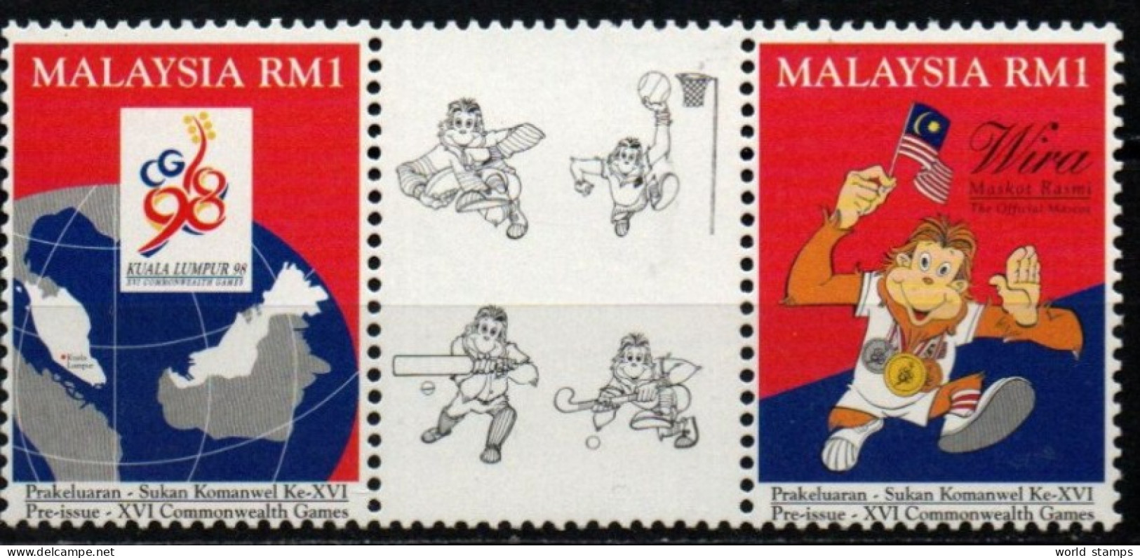 MALAYSIA 1994 ** - Malasia (1964-...)