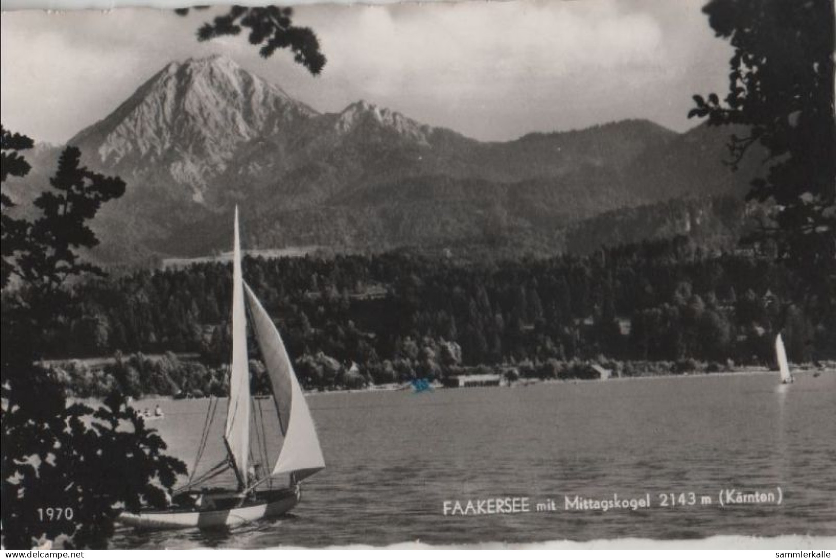 41687 - Österreich - Faaker See - Mit Mittagskogel - Ca. 1955 - Faakersee-Orte