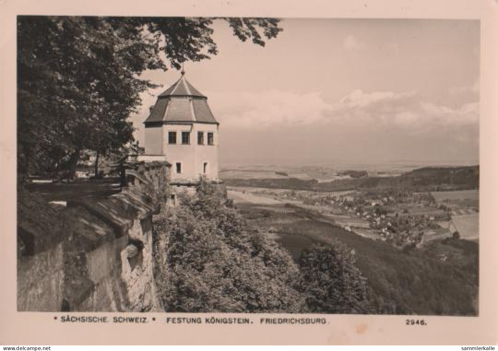 15186 - Sächs. Schweiz - Festung Königstein - Ca. 1955 - Koenigstein (Saechs. Schw.)