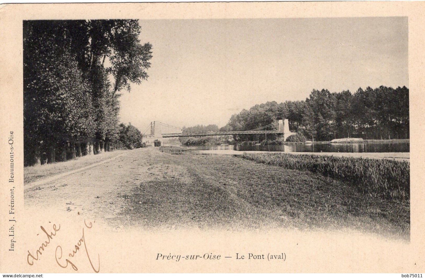 PRECY-SUR-OISE , Le Pont ( Aval ) - Précy-sur-Oise