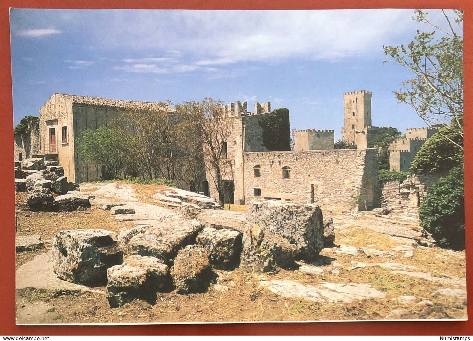 ERICE - Interno Del "Castello Di Venere (c369) - Trapani