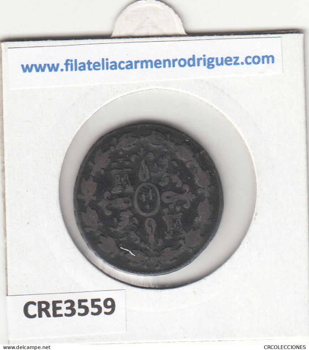 CRE3559 MONEDA ESPAÑA CARLOS III 4 MARAVEDIS SEGOVIA 1780 - Other & Unclassified