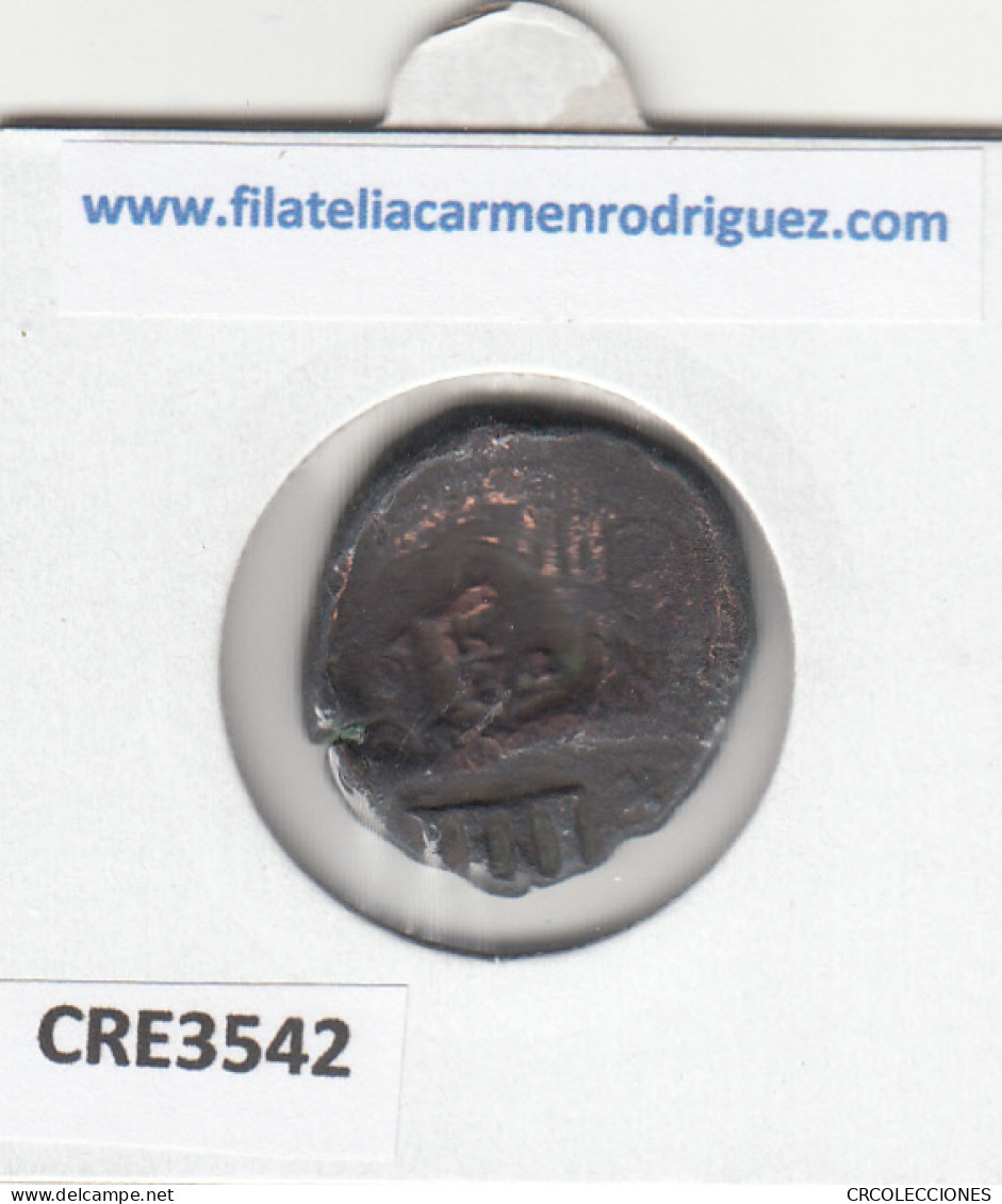 CRE3542 MONEDA ESPAÑA FELIPE IV RESELLO 4 MARAVEDIS 1653 - Otros & Sin Clasificación