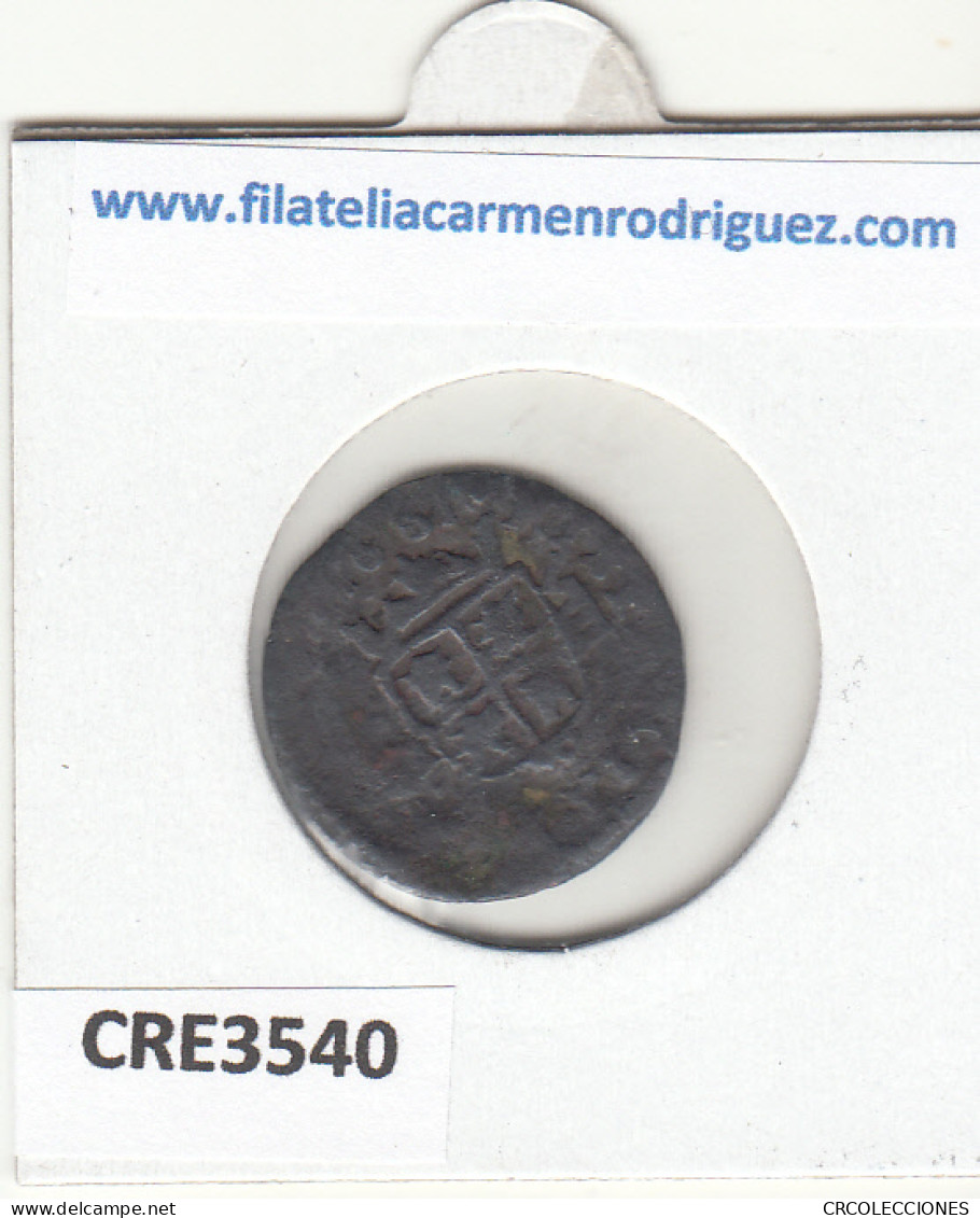 CRE3540 MONEDA ESPAÑA FELIPE IV 8 MARAVEDIS CECA INCIERTA 1661 - Altri & Non Classificati