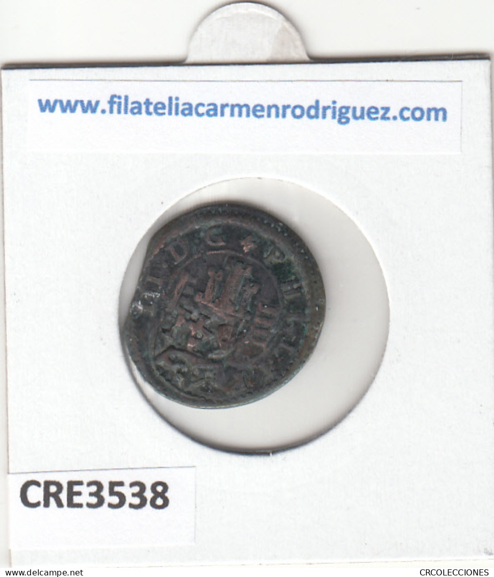 CRE3538 MONEDA ESPAÑA FELIPE IV RESELLO 8 MARAVEDIS - Sonstige & Ohne Zuordnung