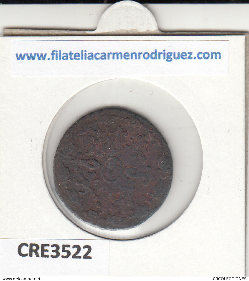 CRE3522 MONEDA ESPAÑA FERNANDO VII 4 MARAVEDIS SEGOVIA 1836 - Sonstige & Ohne Zuordnung