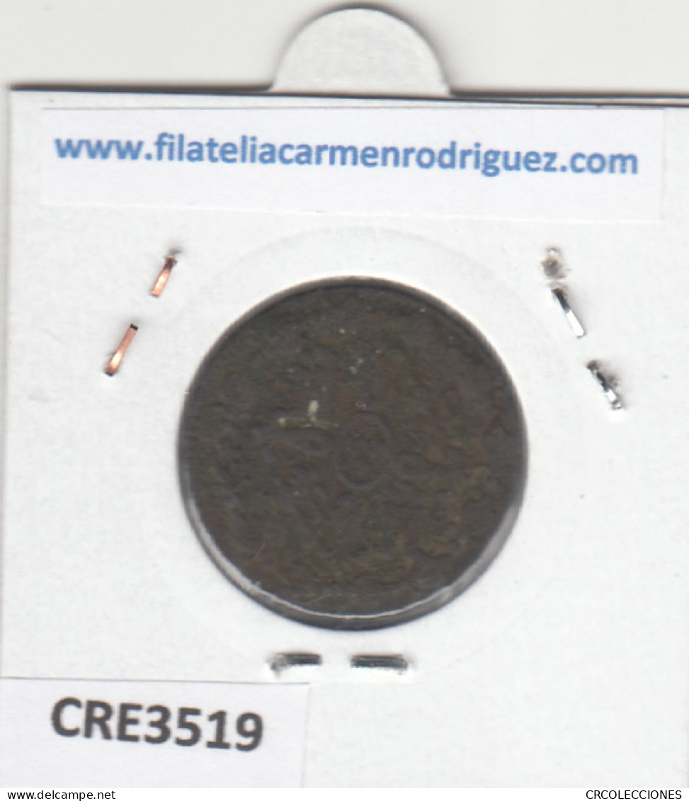 CRE3519 MONEDA ESPAÑA FERNANDO VII 4 MARAVEDIS SEGOVIA 1831 - Andere & Zonder Classificatie