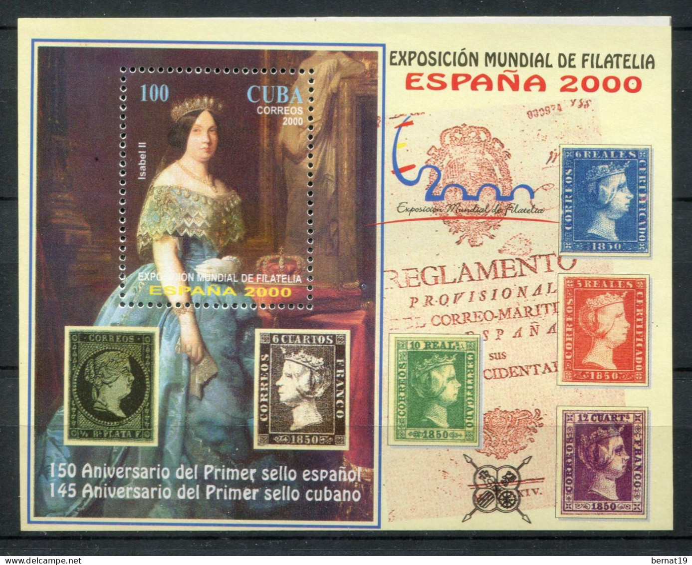 Cuba 2000. Yvert Block 164 ** MNH. - Neufs