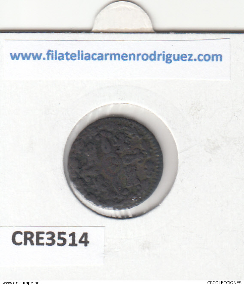 CRE3514 MONEDA ESPAÑA FERNANDO VII 2 MARAVEDIS SEGOVIA 1832 - Andere & Zonder Classificatie