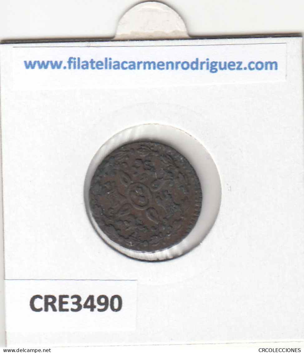 CRE3490 MONEDA ESPAÑA FERNANDO VII 2 MARAVEDIS SEGOVIA 1832 - Andere & Zonder Classificatie