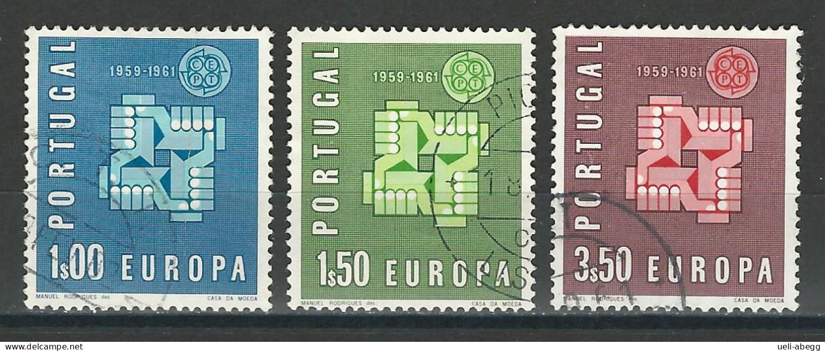 Portugal Mi 907-09 O - Usati