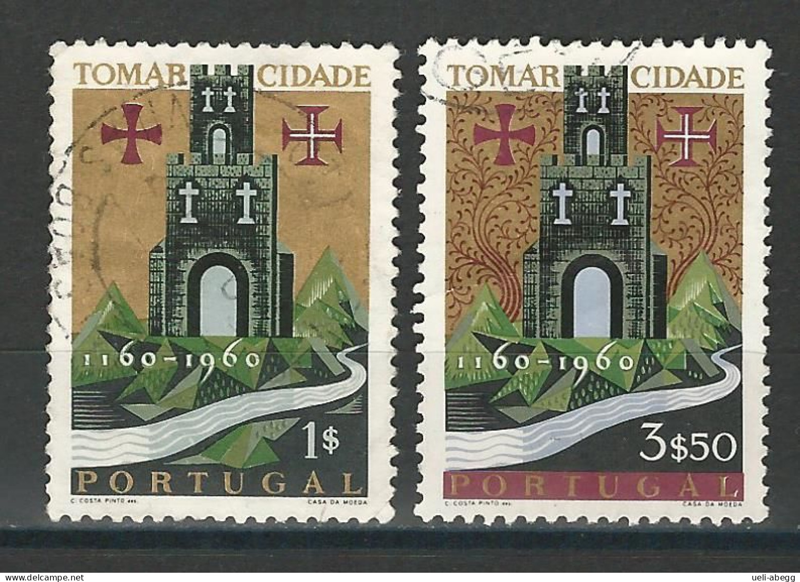 Portugal Mi 910-11 O - Oblitérés