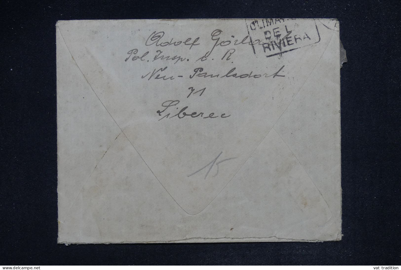 TCHECOSLOVAQUIE - Lettre Pour Monté Carlo - A 2772 - Lettres & Documents