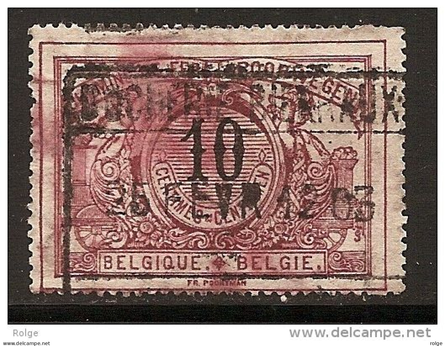 D042    DOCHERIE-BIERRAUX        Ocb TR 15 EN 38 - Used