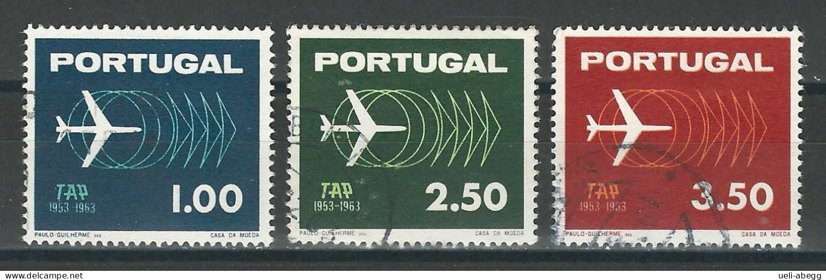 Portugal Mi 951-53 O - Gebraucht