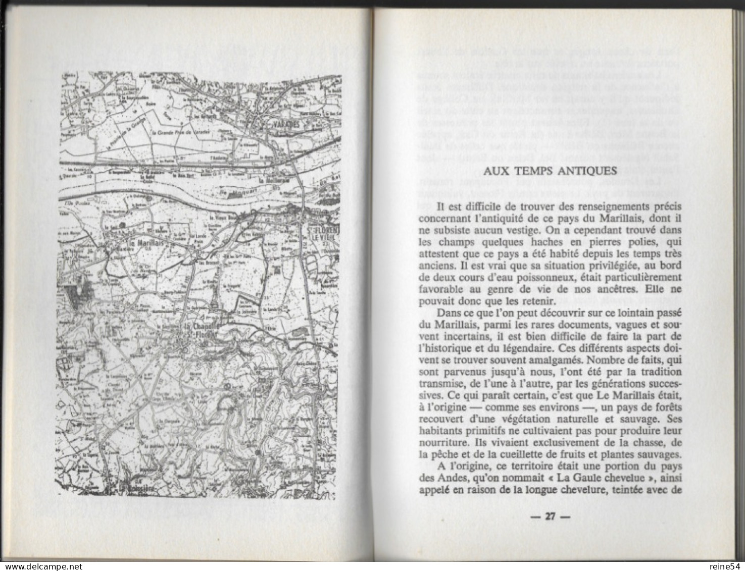 Le Marillais à Travers Les Siècles Henri Boré1985 Edit. Hérault 49  (vendéens La Révolutions Entre Loire Et Mauges) - Pays De Loire