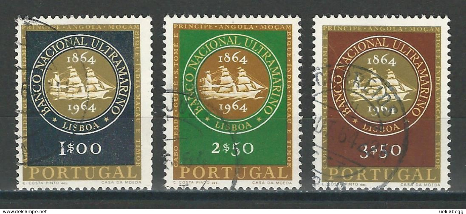 Portugal Mi 957-59 O - Usati