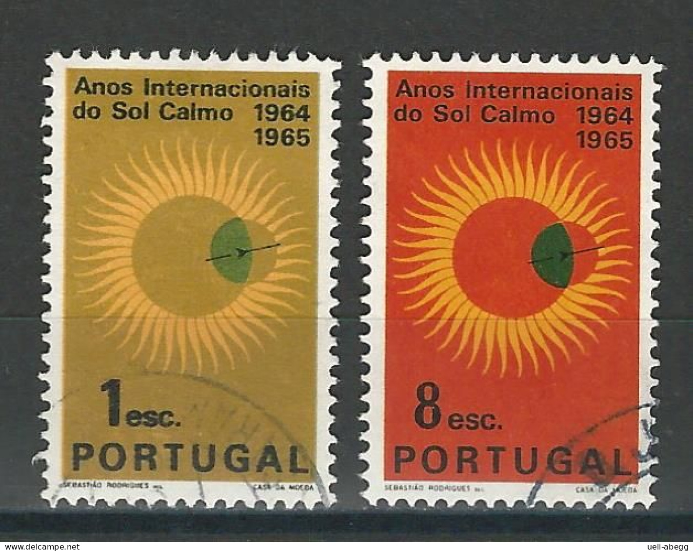 Portugal Mi 966-67 O - Oblitérés