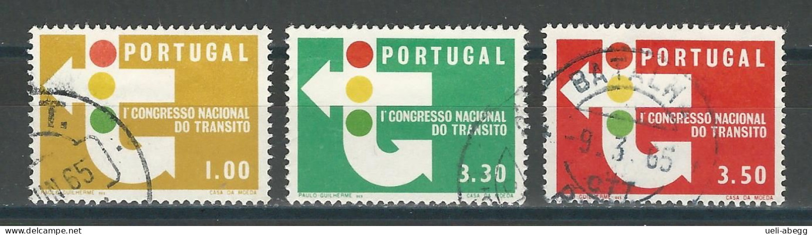 Portugal Mi 974-76 O - Usado