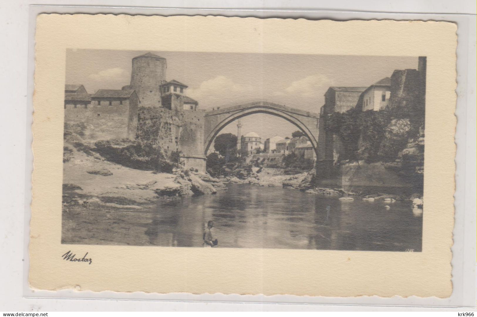 BOSNIA AND HERZEGOVINA  MOSTAR Postcard - Bosnia And Herzegovina