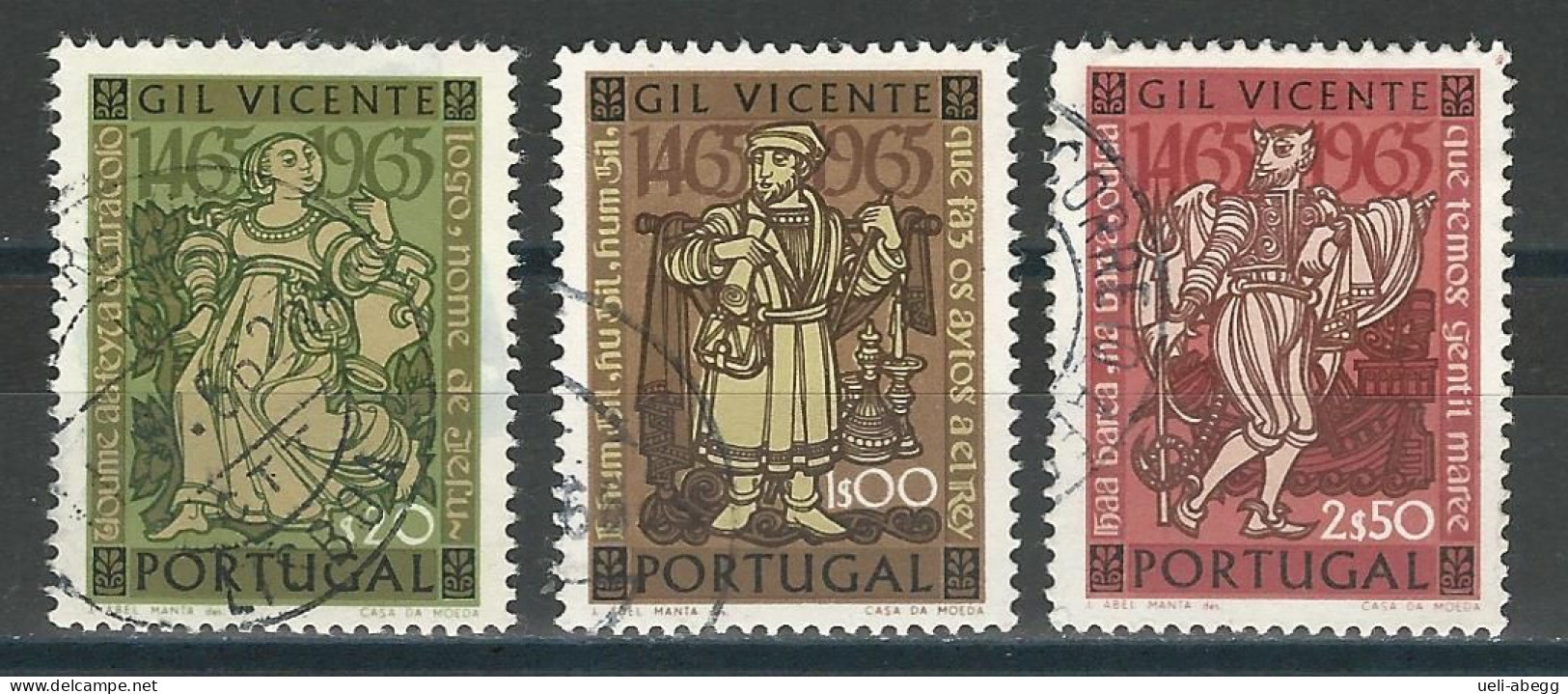 Portugal Mi 996-98 O - Used Stamps