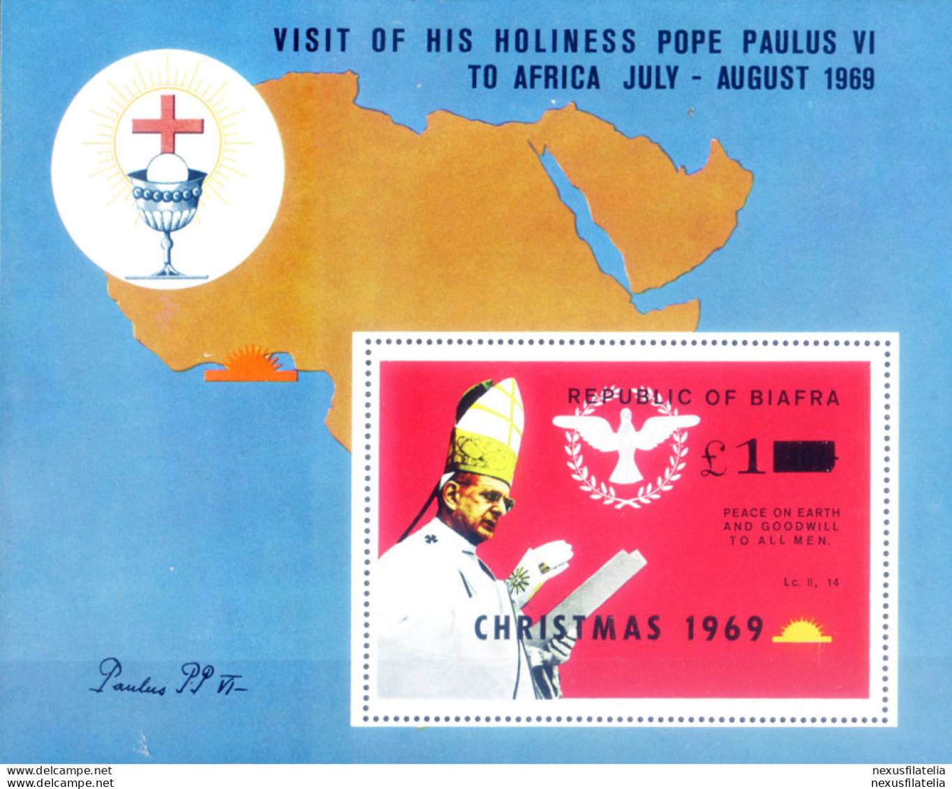 Biafra. Natale 1969. - Nigeria (1961-...)