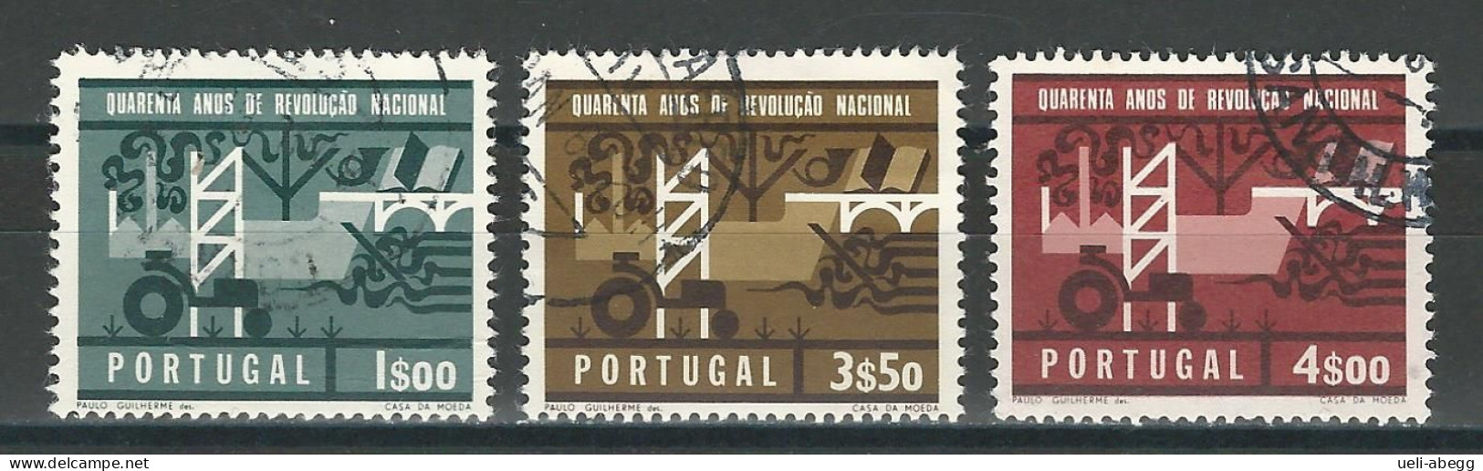 Portugal Mi 1003-05 O - Used Stamps