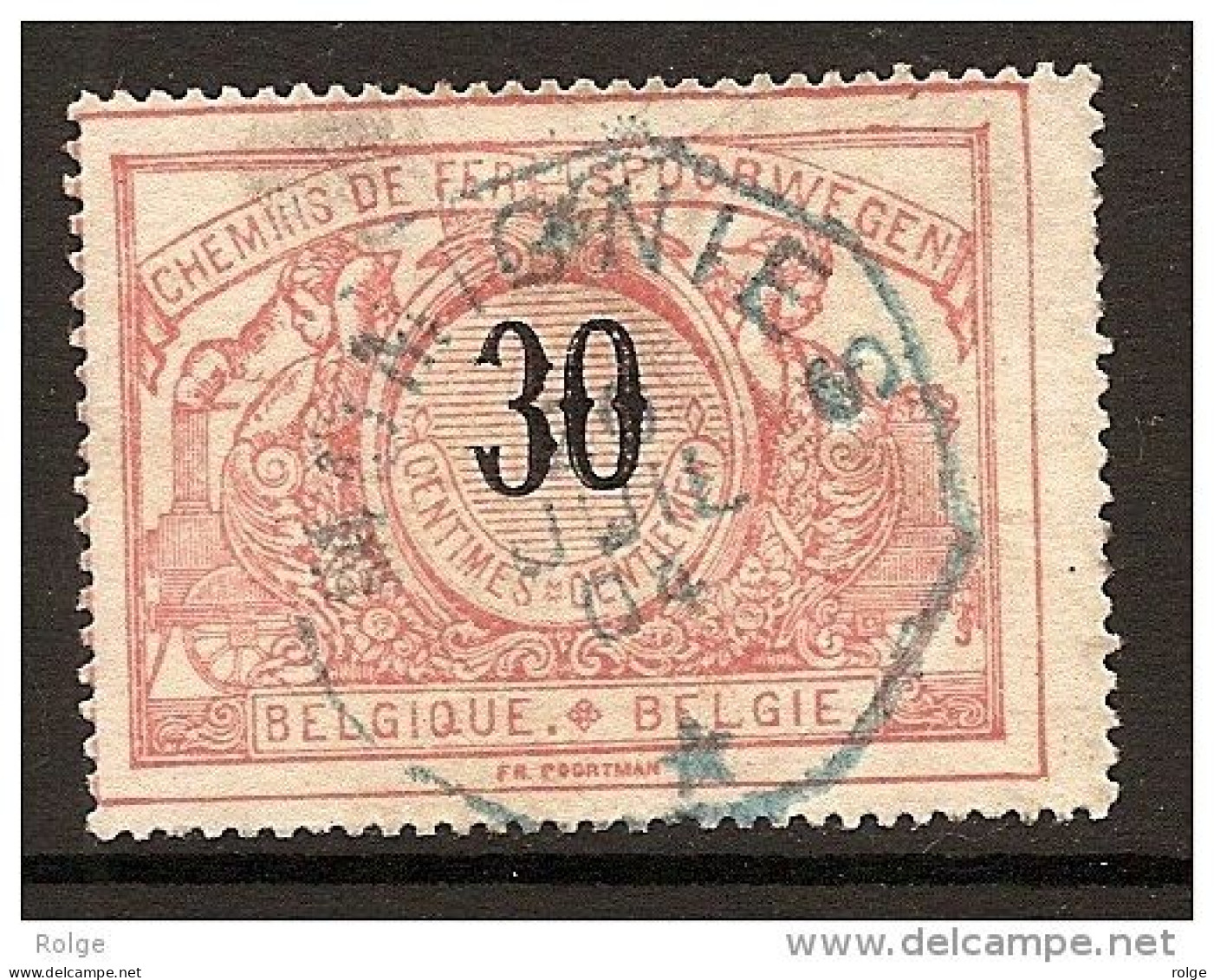 D044            MOMIGNIES        Telegraafstempel        Ocb TR   19 - Afgestempeld