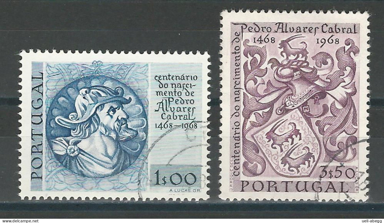 Portugal Mi 1067-68 O - Usado