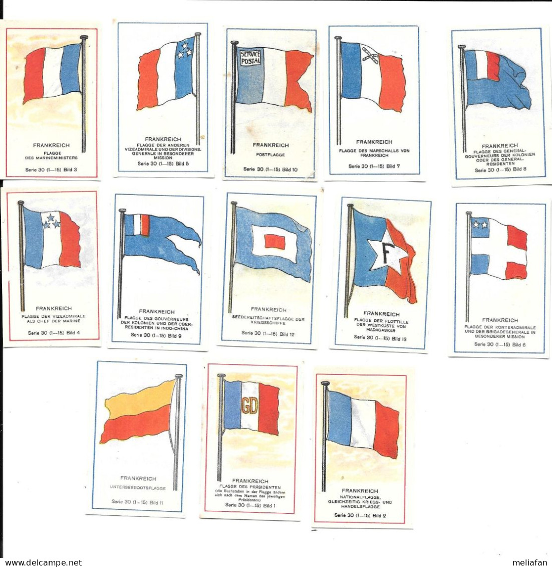 DD78 - VIGNETTES CIGARETTES MASSARY - DRAPEAUX - FRANCE - Otras Marcas