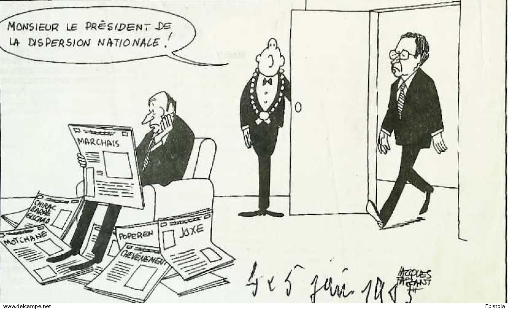 ► Coupure De Presse  Quotidien Le Figaro Jacques Faisant 1983  Presse  Quotidien Dispersion Nationale - 1950 à Nos Jours