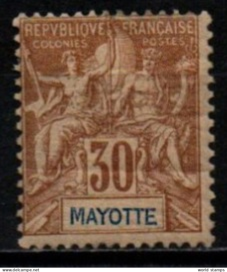 MAYOTTE 1892-9 * PLI-CREASE - Neufs