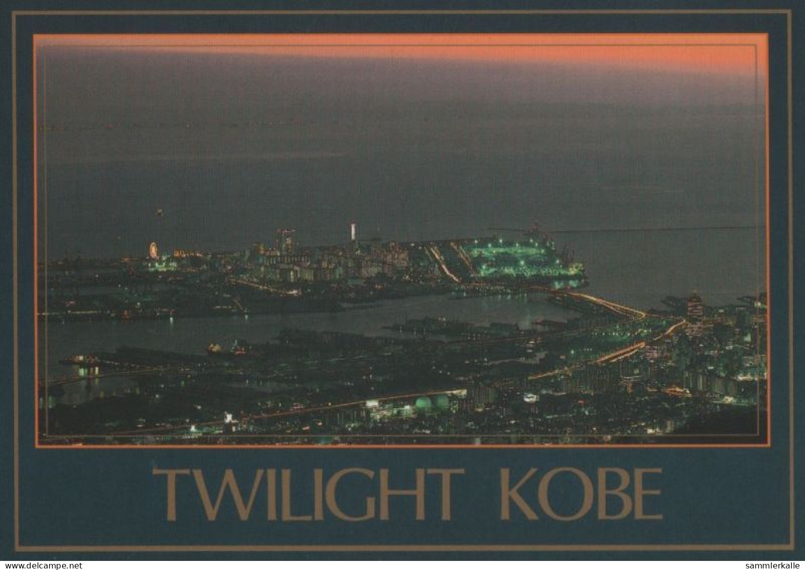 75278 - Japan - Kobe - Twilight - Ca. 1985 - Kobe