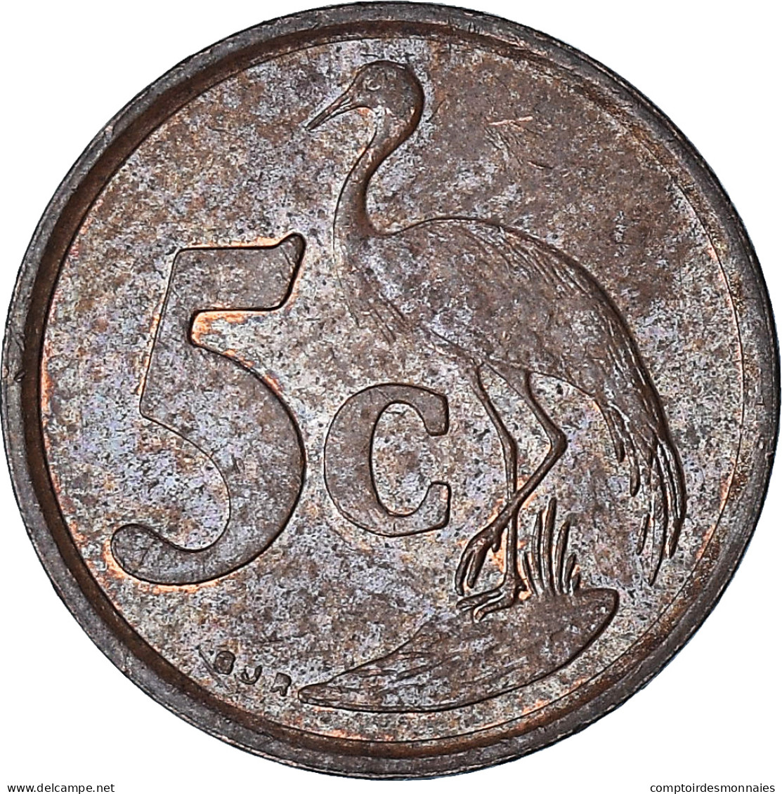 Afrique Du Sud, 5 Cents, 1997 - Afrique Du Sud