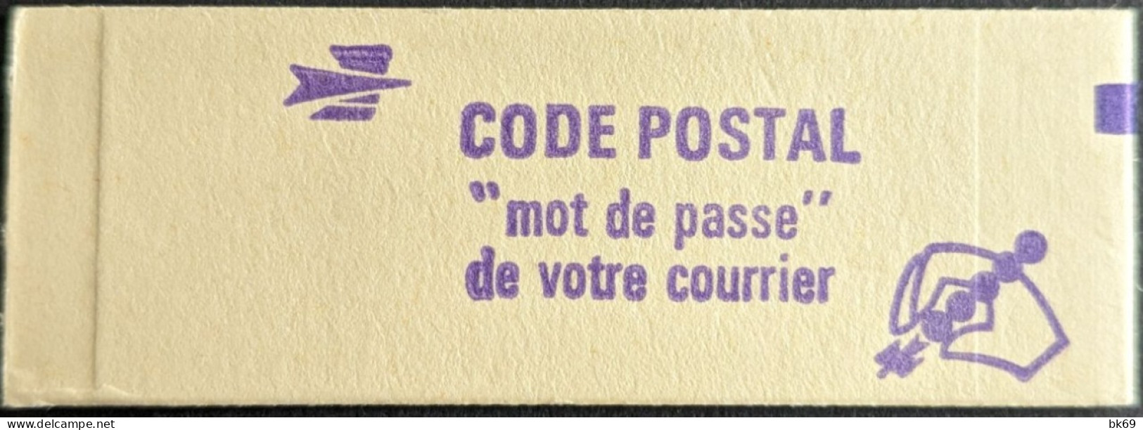 1972 C1a Conf. - Gomme Mate Tropical Carnet Fermé Sabine 1F Rouge Cote 44€ - Modern : 1959-…
