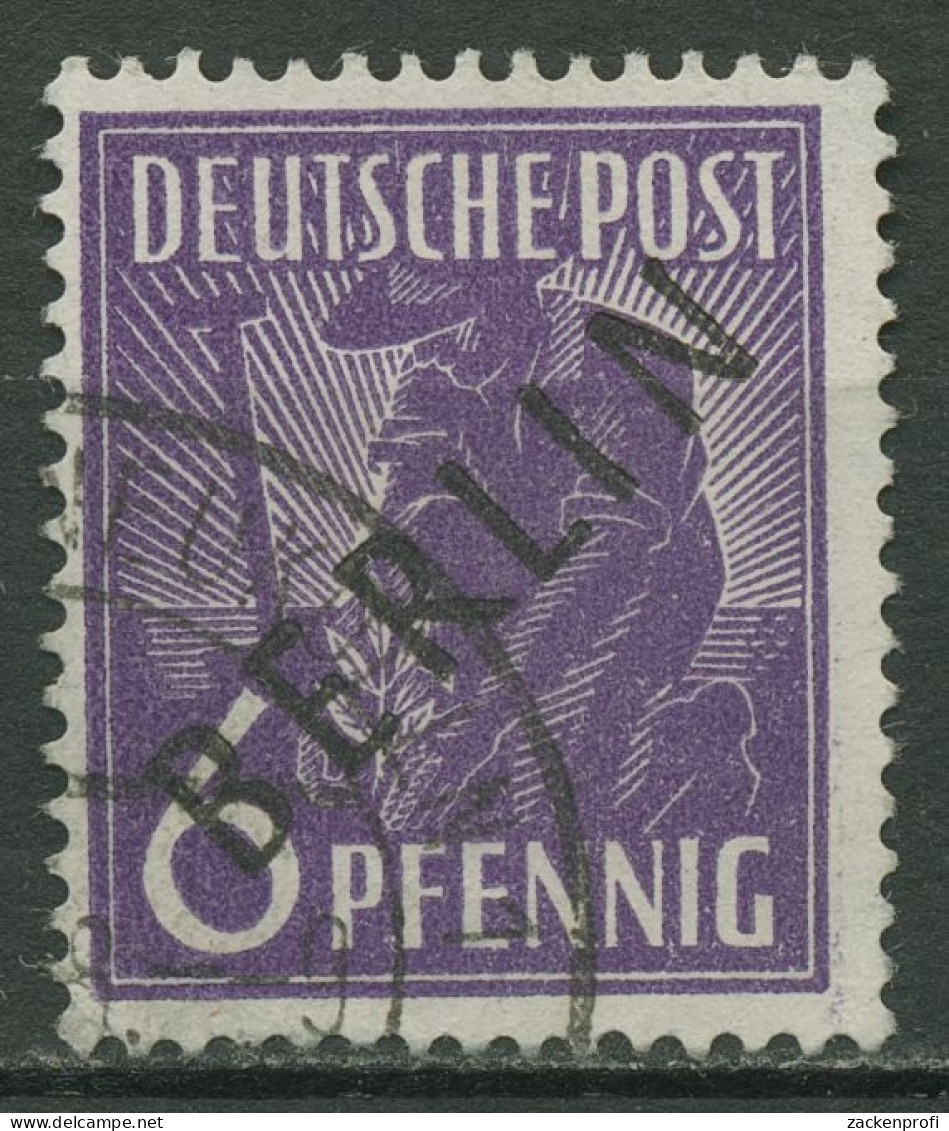 Berlin 1948 Schwarzaufdruck 2 Gestempelt - Used Stamps
