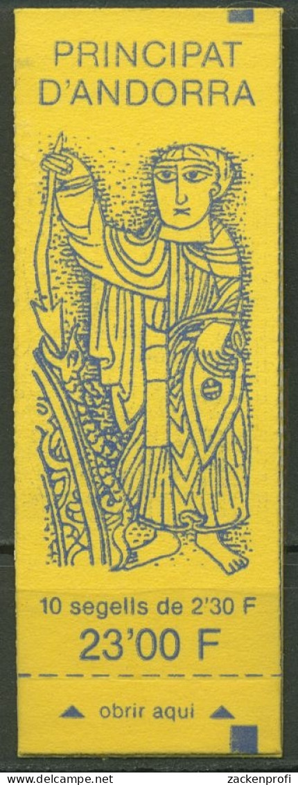 Andorra (frz.) 1990 Wappen Markenheftchen MH 0-3 (407) Postfrisch (C90228) - Unused Stamps