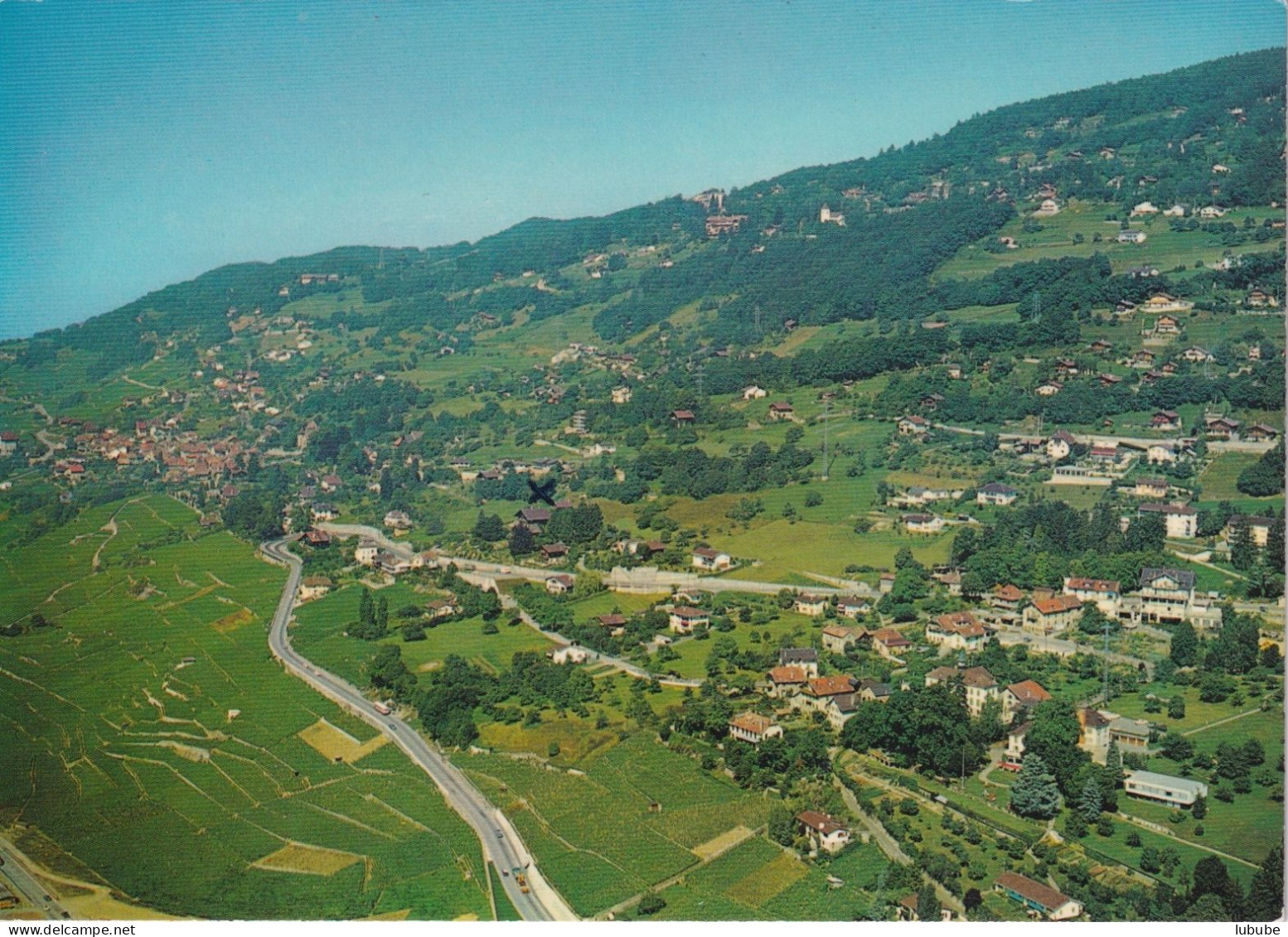 Chardonne - Jongny Et Mont-Pèlerin  (Vue Aérienne)      Ca. 1980 - Chardonne