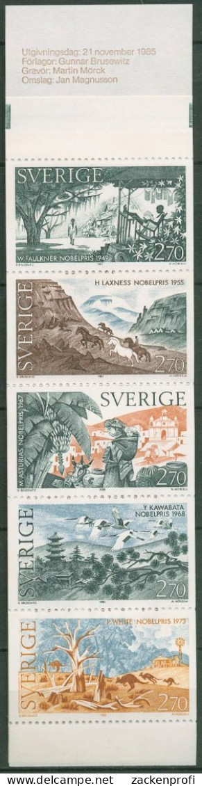 Schweden 1985 Nobelpreis Literatur Markenheftchen MH 110 Postfrisch (C60609) - 1981-..