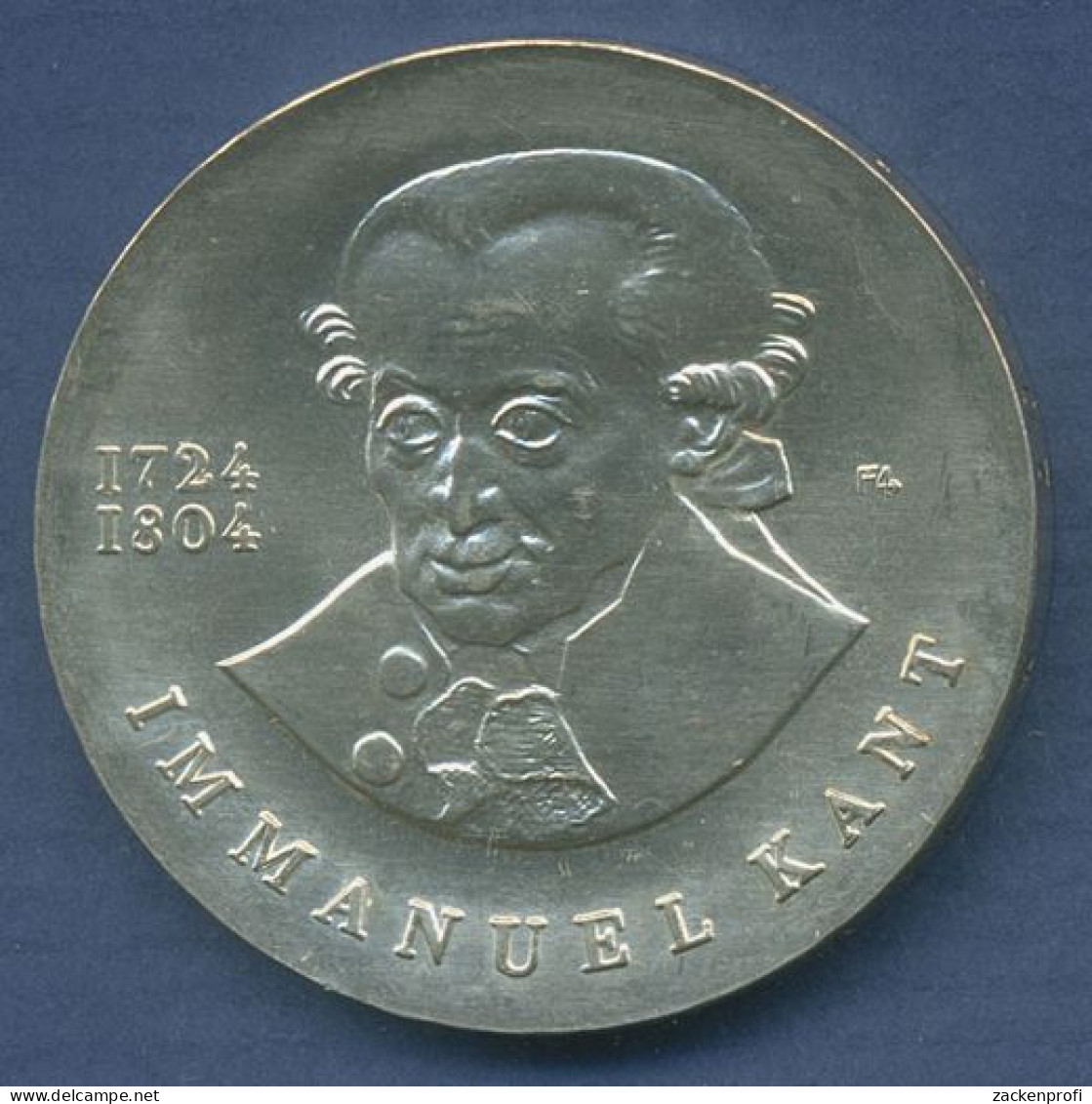 DDR 20 Mark 1974 Immanuel Kant, J 1549 Vz/st (m3374) - Otros & Sin Clasificación