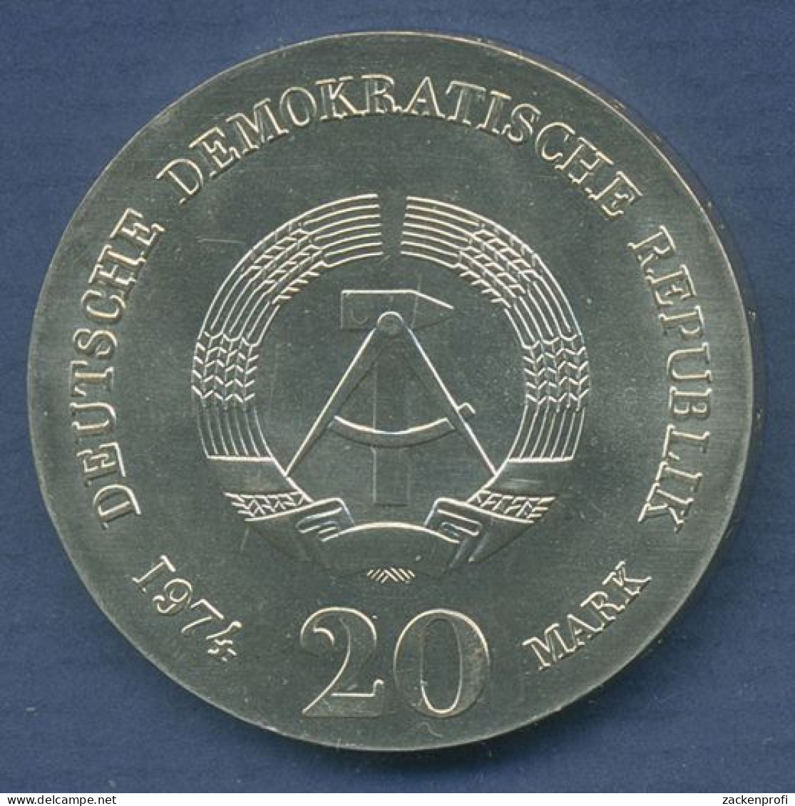 DDR 20 Mark 1974 Immanuel Kant, J 1549 Vz/st (m3374) - Andere & Zonder Classificatie